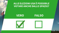 Ansa VERIFIED - Alle elezioni Usa e' possibile votare anche dallo spazio?