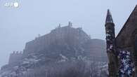 Edimburgo coperta di neve mentre Bert colpisce Gran Bretagna e Irlanda