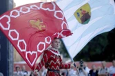 In Bosnia, a Mostar, grande successo per sbandieratori di Arezzo