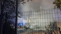A fuoco azienda nell'Aretino, fiamme visibili da chilometri