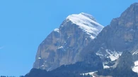 Il caldo arriva in montagna, a Cortina riappare cascata di Rozes