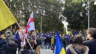 In 400 in piazza a Cagliari per l'Europa unita