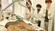 Via a restauro 'aperto' del Sarcofago degli sposi a Villa Giulia