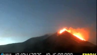 Ingv, attività stromboliana al cratere di Sud-Est dell'Etna