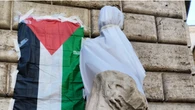 A Roma 'pasquinata' pro Gaza, 'chi tace è indecente'