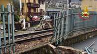 Frana in Valchiavenna, bloccata la circolazione dei treni