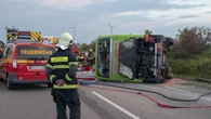 Pullman Flixbus si ribalta, 20 feriti in autostrada in Germania