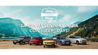 Jeep Days, da domani coupon per sconti su tutta la gamma