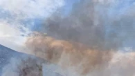 Incendio nella Marsica, un altro elicottero in azione