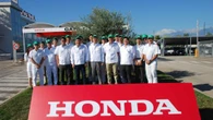 Honda, il presidente Mibe in visita ad Atessa