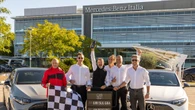 Mercedes CLA "alla prova" del GRA: 10 giri e 700 km percorsi
