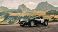 Una rara Jaguar D-Type da corsa va all'asta in Svizzera