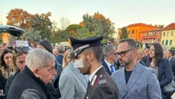 Padre Cc Piffari a collega ferito, 'ti sei bruciato il naso'