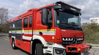 Nuovo Mercedes-Benz Arocs 1846L in divisa Vigili del Fuoco