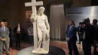 Il Cristo risorto di Michelangelo esposto a Palazzo dei Normanni