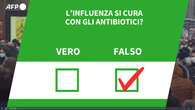 Ansa VERIFIED - L'influenza si cura con gli antibiotici?