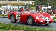 Tricolore in primo piano al Concorso di Eleganza di Pebble Beach
