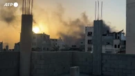 Gaza, i soccorsi dopo un attacco israeliano su Jabalia