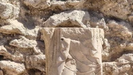 Statua greca di marmo trovata a Mozia (Trapani)