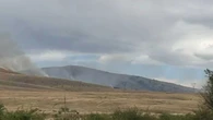 Incendio in Abruzzo tra Pescina e Collarmele, pompieri in azione