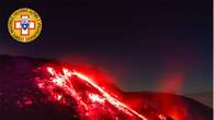 Servizio alpino, massima prudenza su Etna per colata lavica