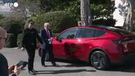 Show di Trump fra le Tesla di Musk, e ne compro una