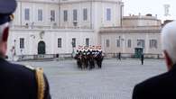 Quirinale, Mattarella assiste al cambio della guardia