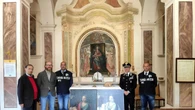 Restituita a Sulmona tela trafugata nel 2004