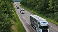 Partito da Piacenza roadshow europeo di Scania con camion Ev