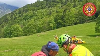 Precipita col parapendio nel Torinese, una francese ferita