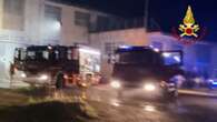 Incendio in edificio nell'udinese, 4 persone in ospedale