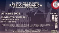 A Liverpool presentata docuserie radio sugli italiani in Gb