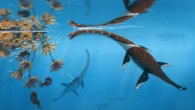 Un rettile marino dal collo viveva all'epoca dei inosauri
