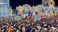 Festa a Matera: 7 feriti nell'assalto al Carro, tutti dimessi