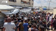 Gaza, ressa per un pasto caldo a Khan Yunis