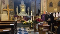 Nel duomo di Cormons la camera ardente di Bruno Pizzul