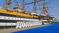 Il Vespucci a Reggio Calabria, 11ma tappa del Tour Mediterraneo