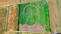 'Green Pope', l'opera di land art dedicata a Papa Leone XIV