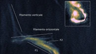 C'è una misteriosa rete cosmica di filamenti di onde radio