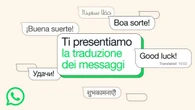 Su WhatsApp arrivano le traduzioni dei messaggi in tempo reale