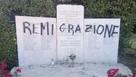 Sfregiata la lapide dei partigiani a Forte Bravetta a Roma
