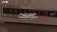 Inflazione: aumentano carne e verdure, in calo energia, gas e tlc