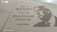 In Scozia la maxi opera di Greenpeace contro Trump: "E' tempo di resistere"