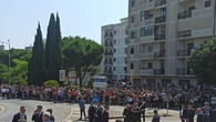 Carabiniere ucciso, in centinaia per ultimo saluto al brigadiere