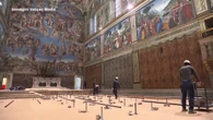 Pre-conclave, in corso l'allestimento della Cappella Sistina