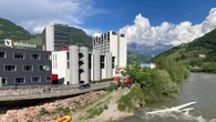 Atterraggio d'emergenza nel fiume Isarco per un aliante