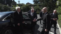 Mattarella visita l'Istituto Nazionale di Studi Romani