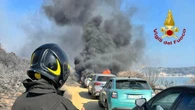 Incendio a Villasimius, intercettata un'auto sospetta