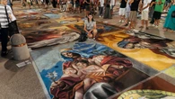 Successo di Giulia e Alice Monzani incontro dei Madonnari