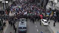 Buenos Aires, violenti scontri alla manifestazione dei pensionati